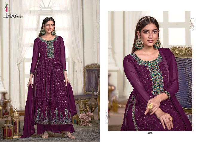 Liana By Eba Lifestyle 1555-1558 Wedding Salwar Suits Catalog
